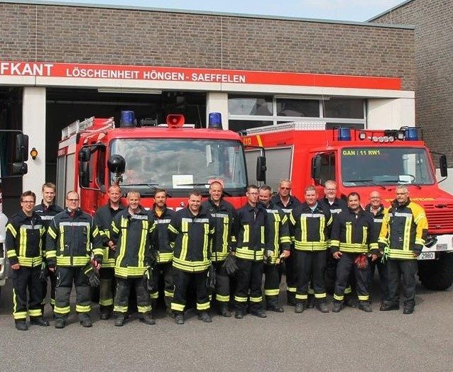 Gemeinsames Bild der Bauhofstaffel der Gemeinde Gangelt und der Tagesstaffel der Gemeinde Selfkant